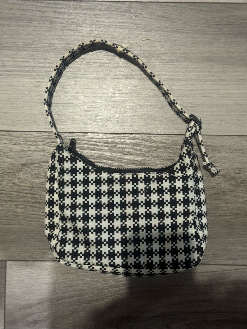 BAGGU pixel gingham shoulder bag - Picture 2 of 3